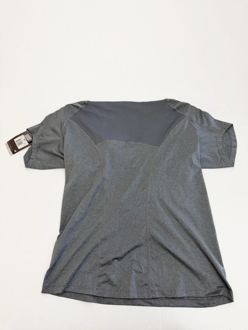 Nike Pro Combat Dri-Fit Compression Padded Gray Athletic T Shirt Top